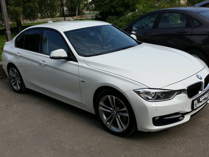 BMW 3 f30 белая