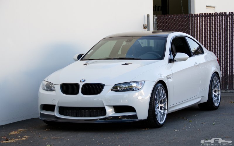 BMW m3 e92 Mineral White