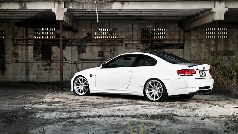 BMW m3 e92 Coupe White