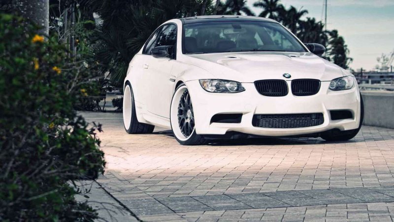 BMW m3 белая