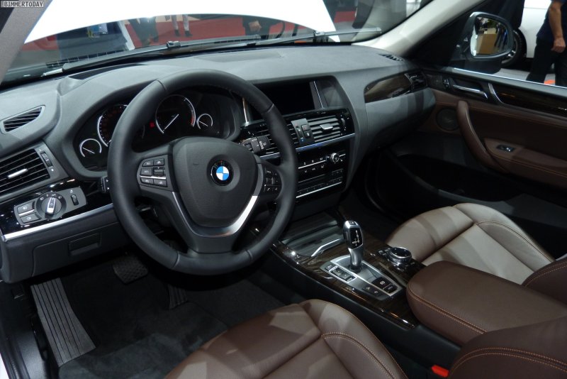 BMW x3 2016 салон