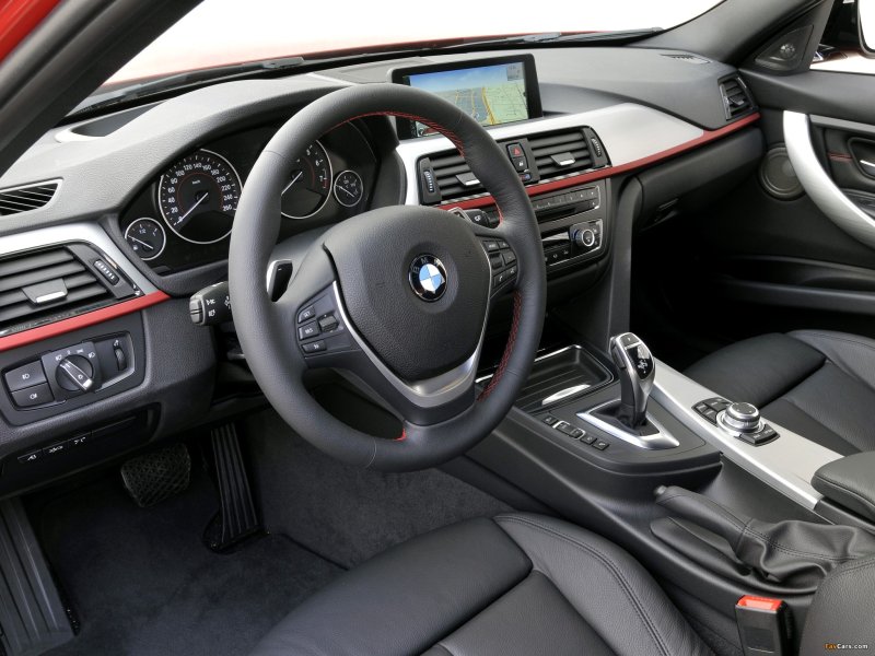 BMW f30 салон