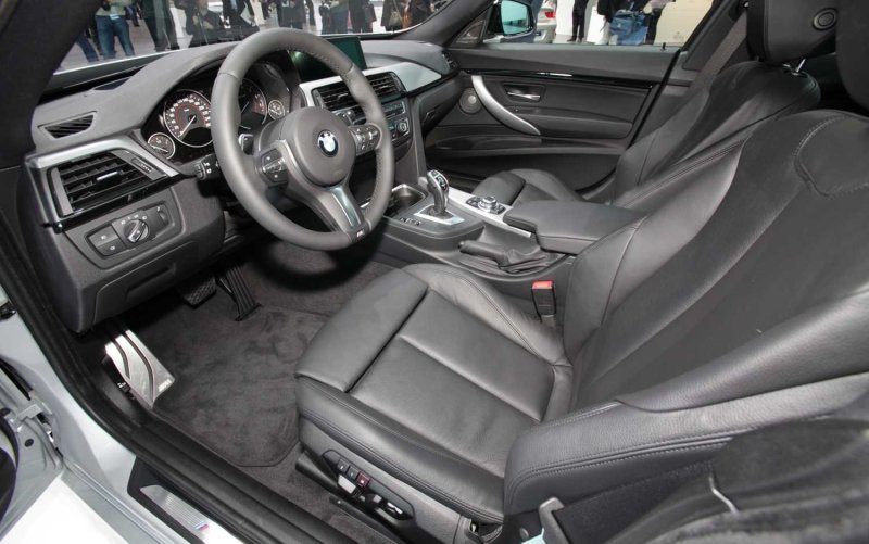BMW 3 2014 салон