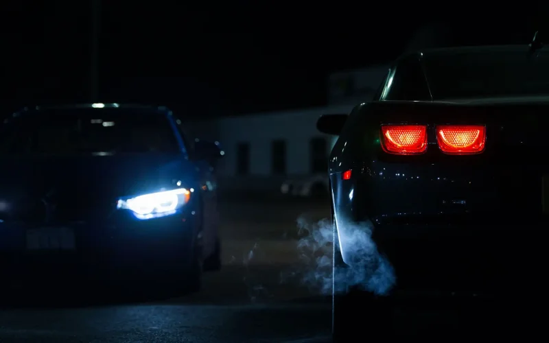 BMW m3 в темноте