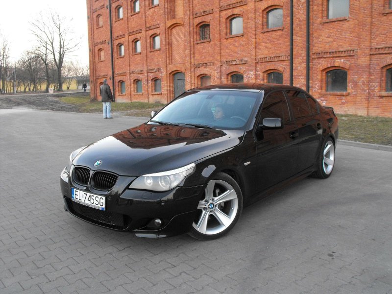 BMW 5 e60 тонированная