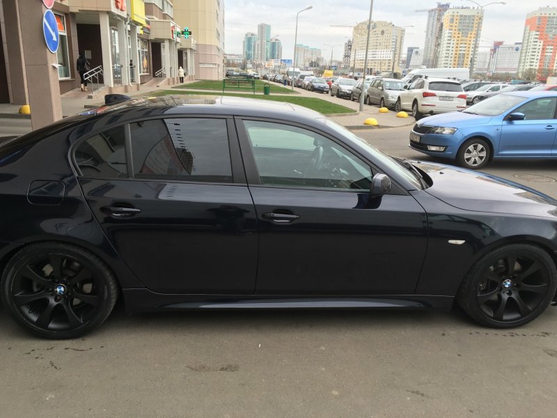 Черный 124 стиль BMW e60