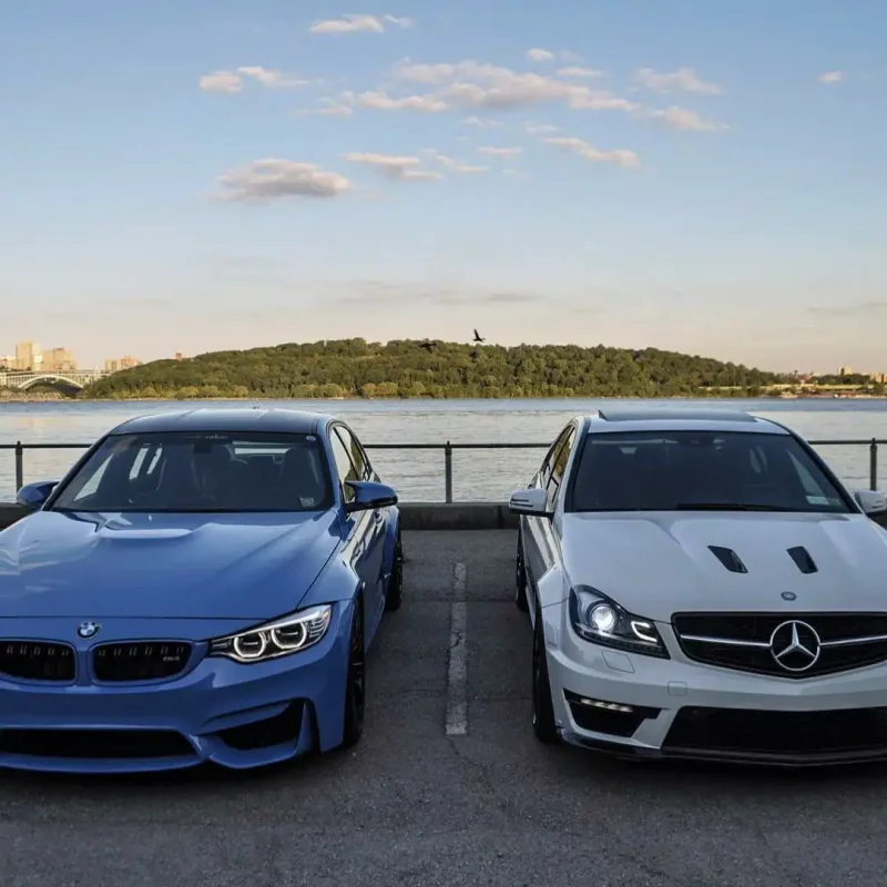 BMW m3 vs Mercedes c 360