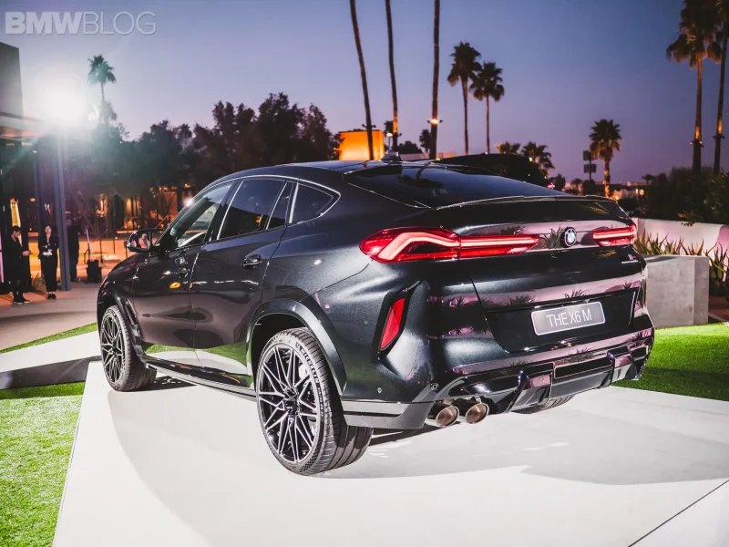 BMW x6m 2020 Competition черный