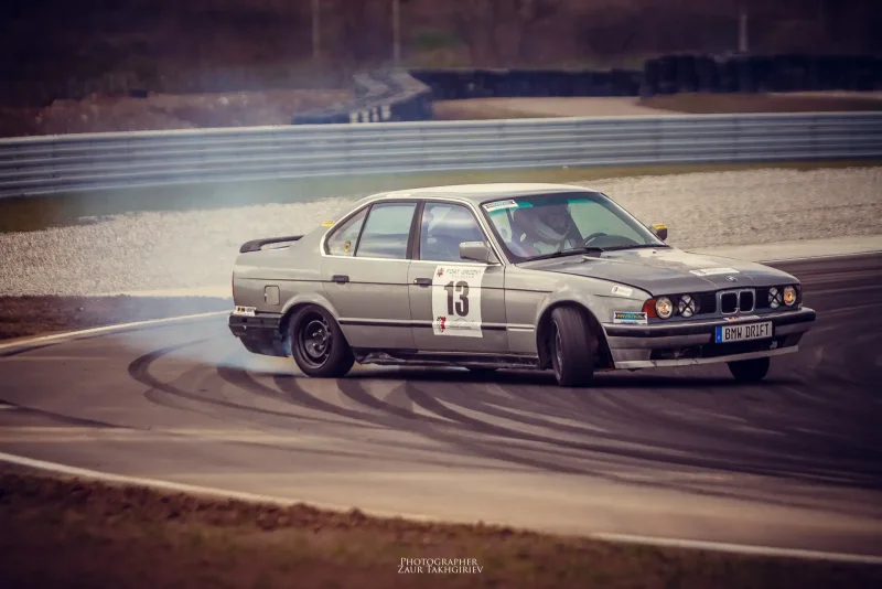 BMW e34 дрифт