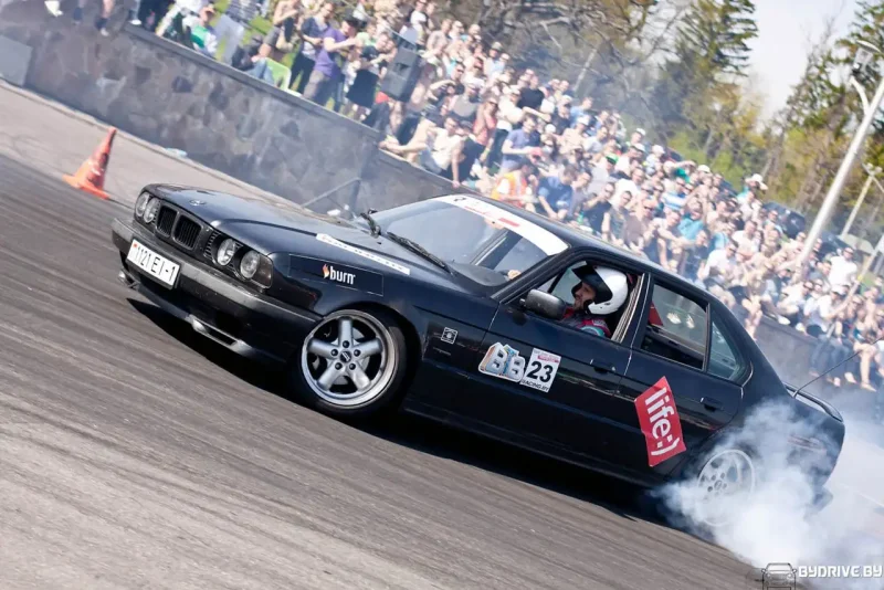 BMW e34 дрифт