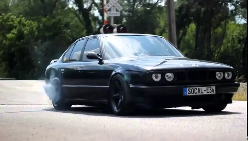 BMW e34 турбо