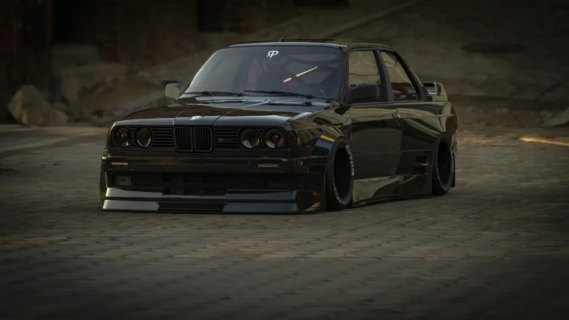 BMW m3 e30 Black