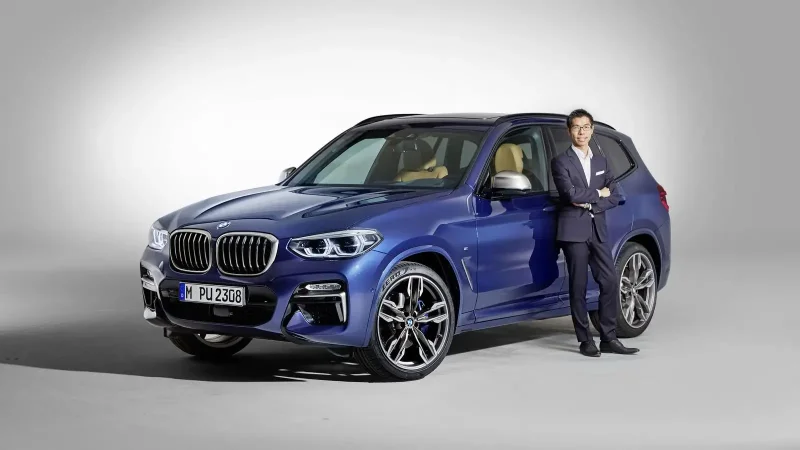 BMW x3 m синий