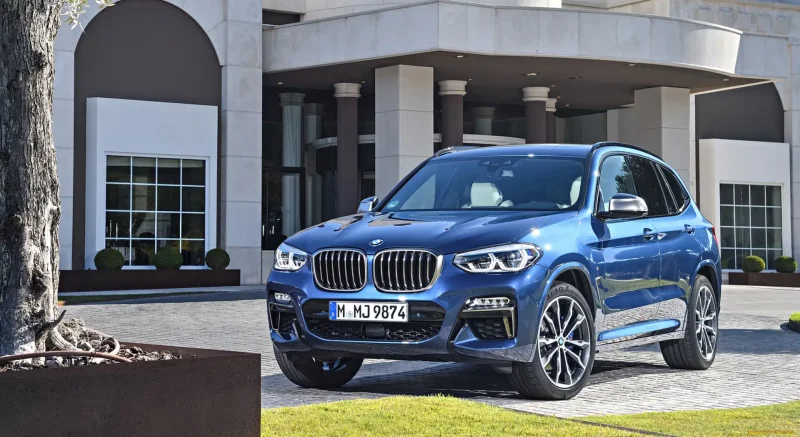 BMW x3 синий Фитоник