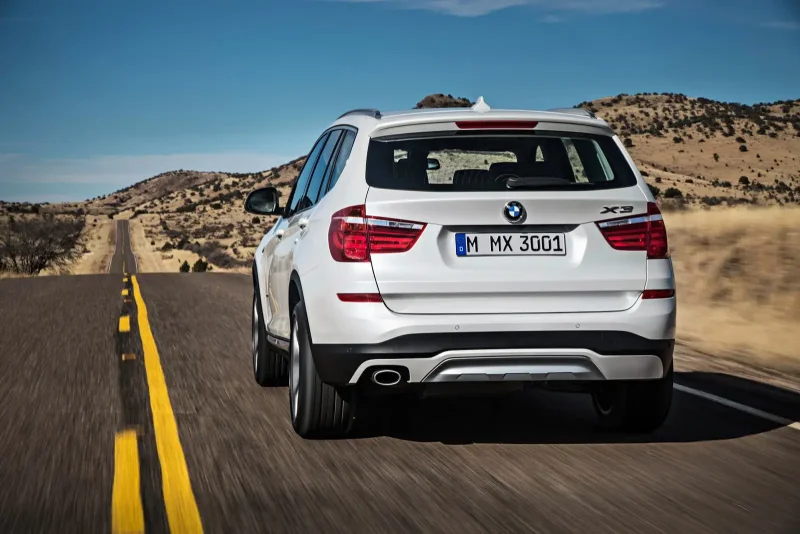 BMW x3 2015 белый