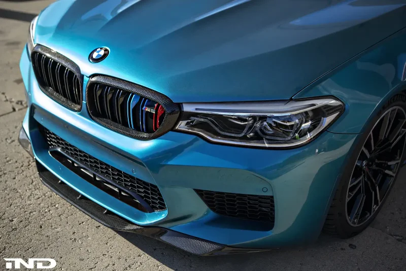 BMW m5 f90 бирюзовый
