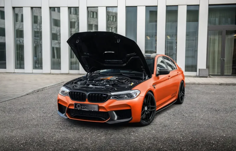 BMW m5 f90 Competition черная