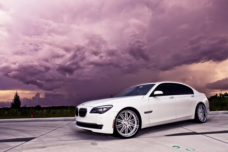 BMW f10 белая