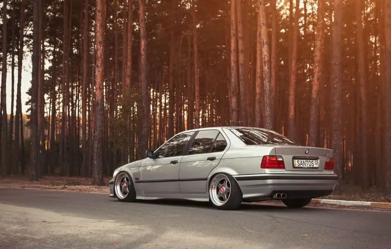 BMW e36 m3 Coupe Red