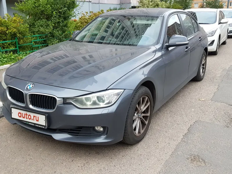 BMW 3 f30 серая 2013