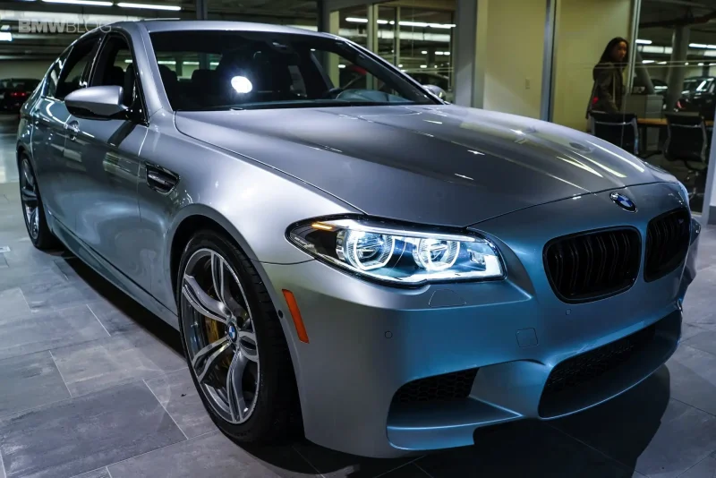 BMW f10 матовый серый