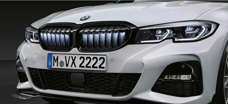 Подсветка решетки радиатора BMW g30