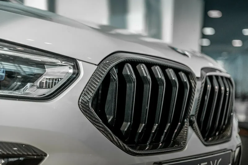 BMW x6 g06 карбоновая решетка радиатора