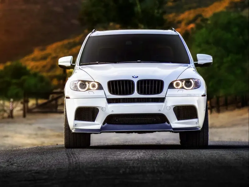 BMW x5 e53 вид спереди