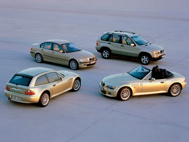BMW 5 кузова по годам