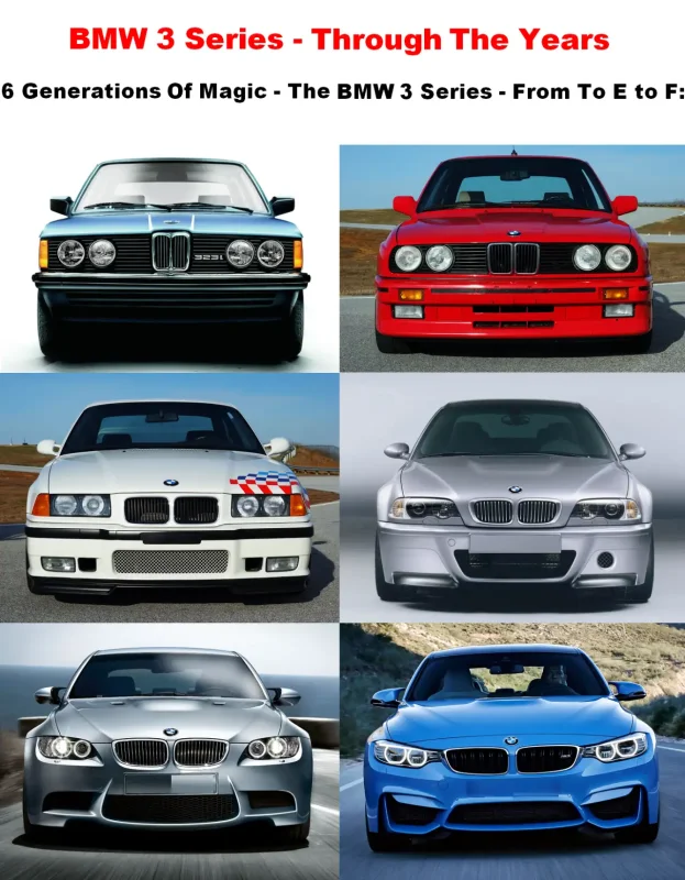 BMW 3 Generations