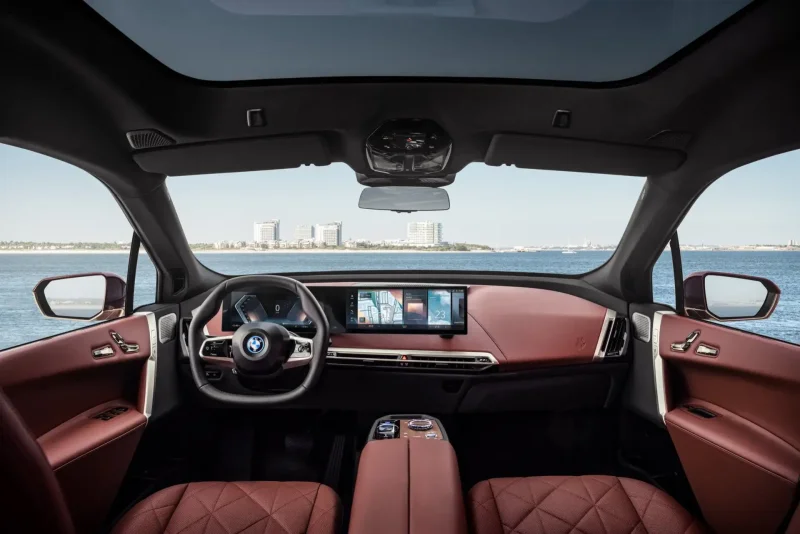 BMW IX 2022 салон