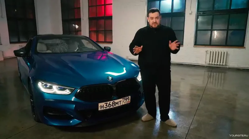 Руслан белый машина