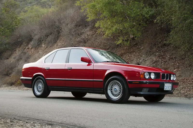 BMW e34 Red