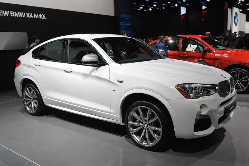 BMW x4 2017 белая