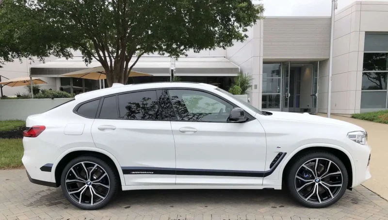 BMW x4 белая