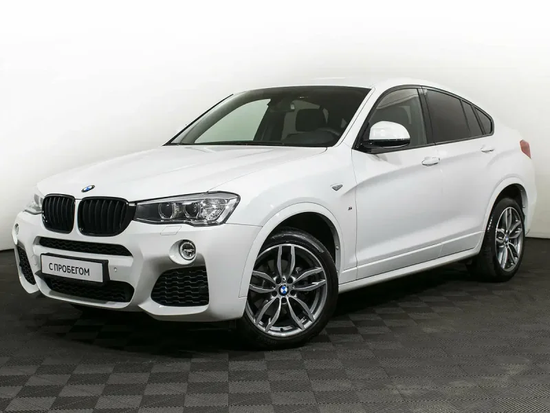 BMW x4 f26 белый