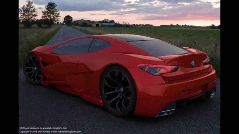 BMW m1 hommage Concept 2008