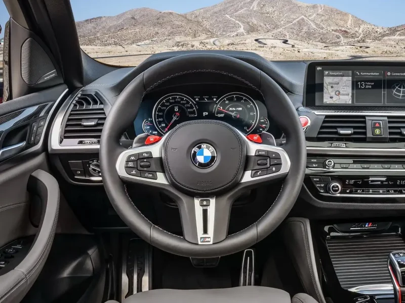 BMW x4 салон
