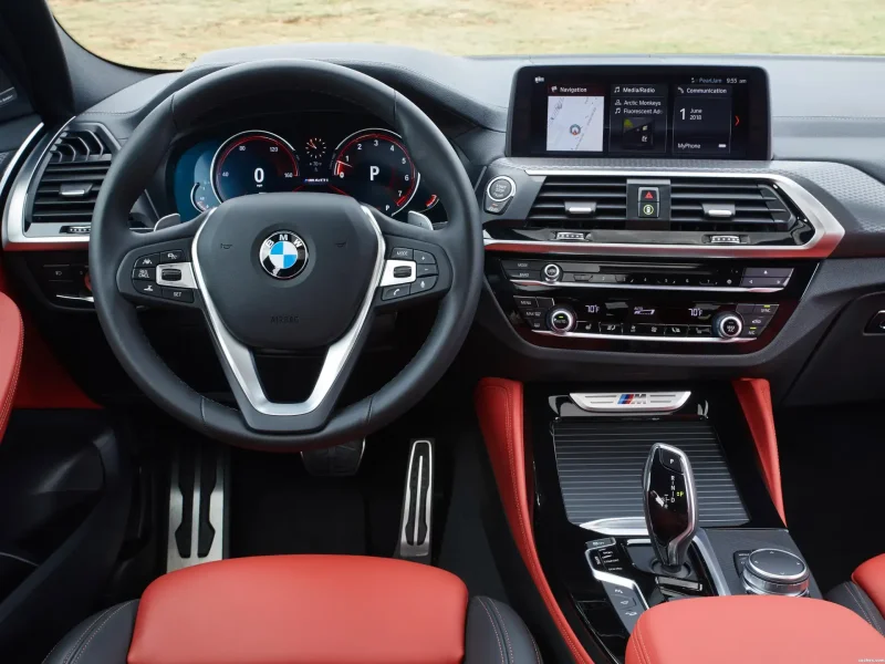 BMW x4 2019 салон