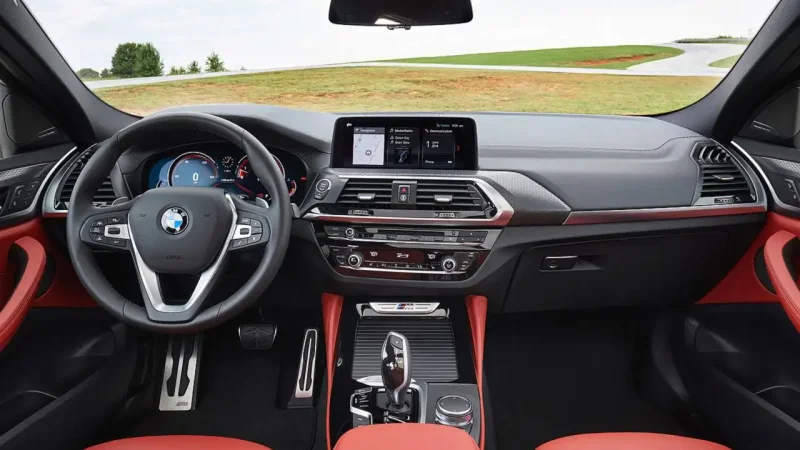 BMW x4 2019 салон
