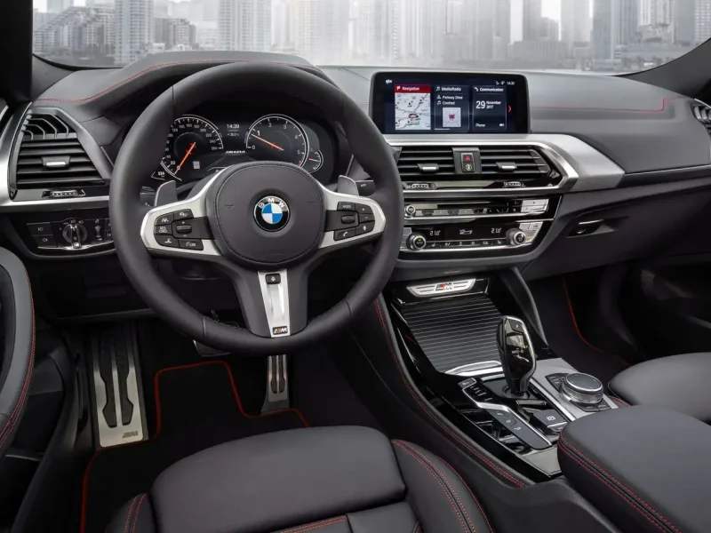 BMW x4 2019 салон