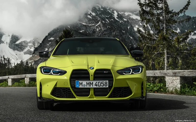 BMW m4 Violet