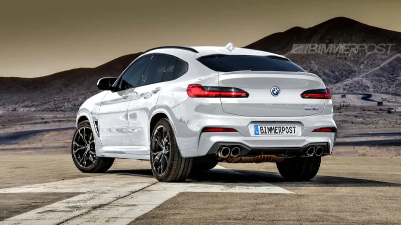 BMW x4 g02 белый