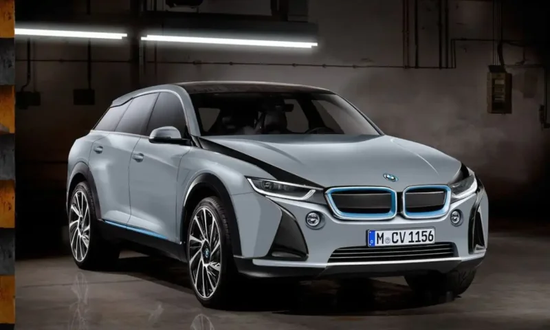 Новая BMW i8 салон