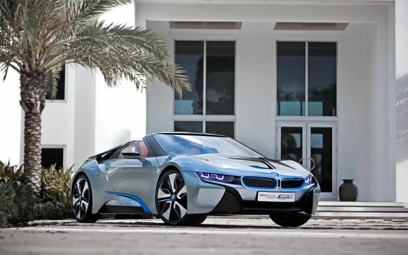 Руль БМВ ай 8