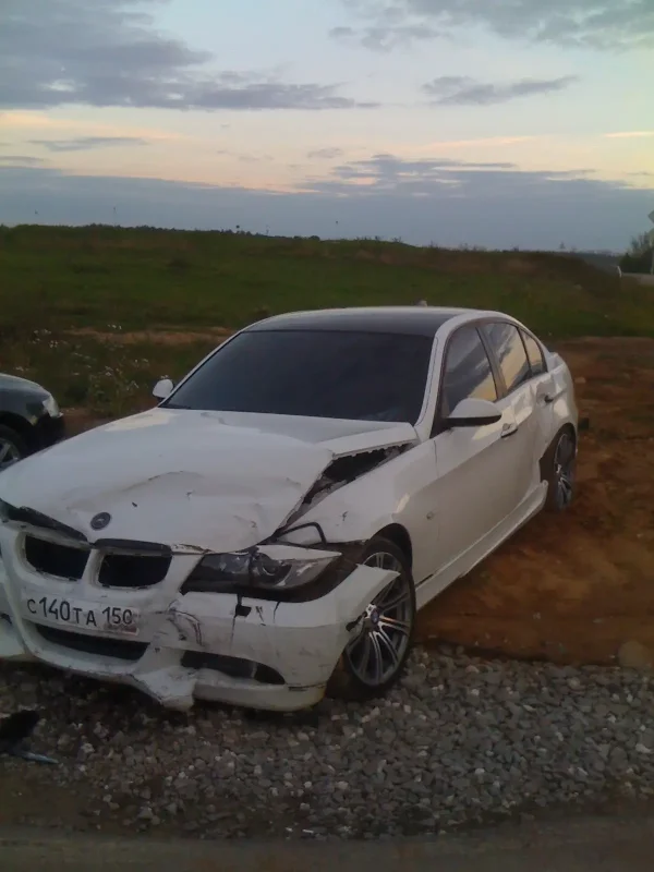 BMW m4 crash