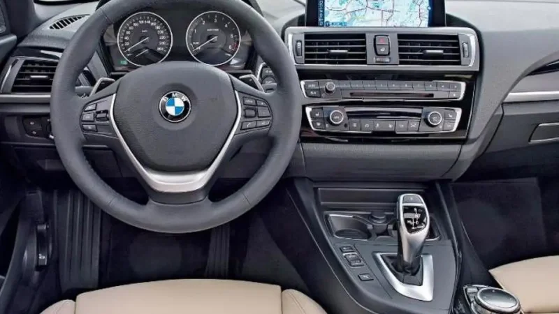 BMW f20 салон