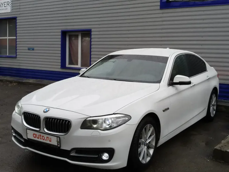 БМВ 5 2014 авто ру белая
