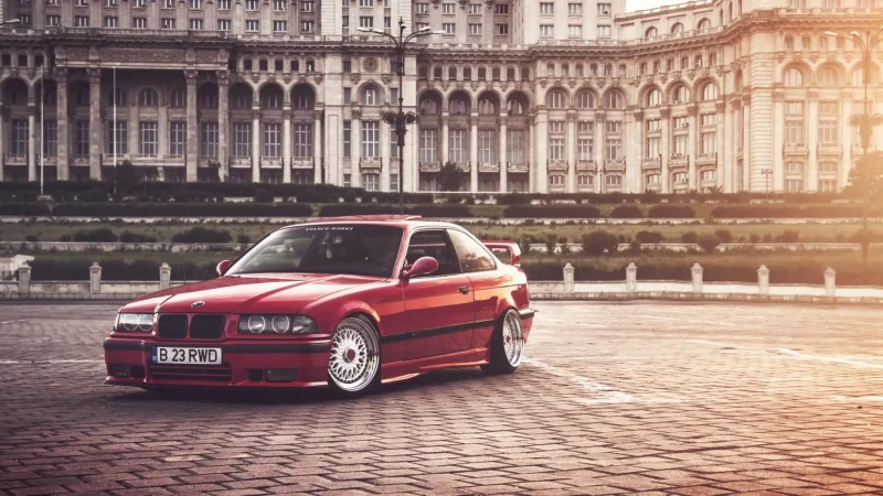 E36 Coupe stance