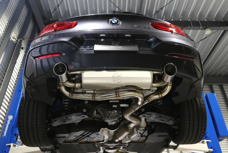 BMW выхлоп 535i